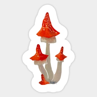 Mushrooms Sticker